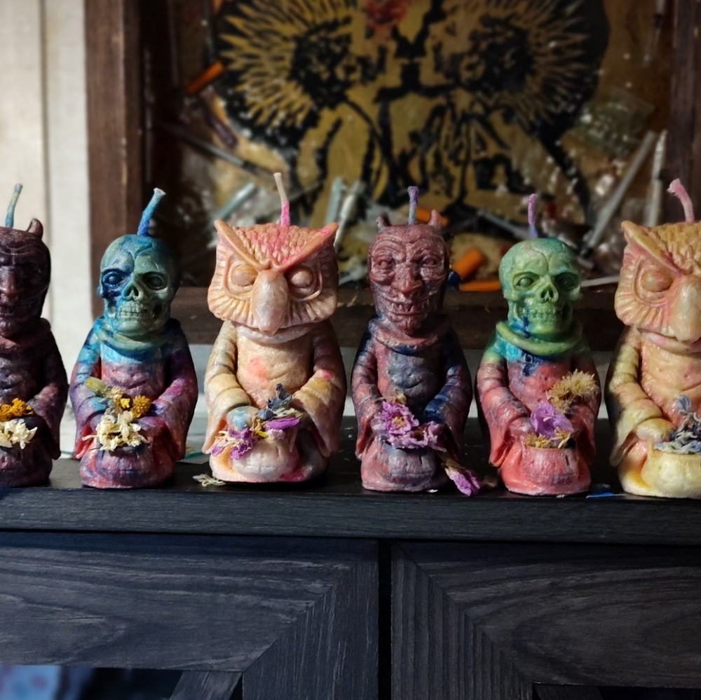 "Lil' Creepers" Artisan Aromatherapy Candles Made in Austin, TX